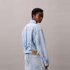 Calvin Klein Amerikanischer Stil Retro-Print Baumwoll-Denimjacke Damenjacke 47C782G