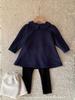Jenny's Kids Winter Velvet Dress - Cute Doll Collar, Long Sleeve, Korean Style for Baby Girls