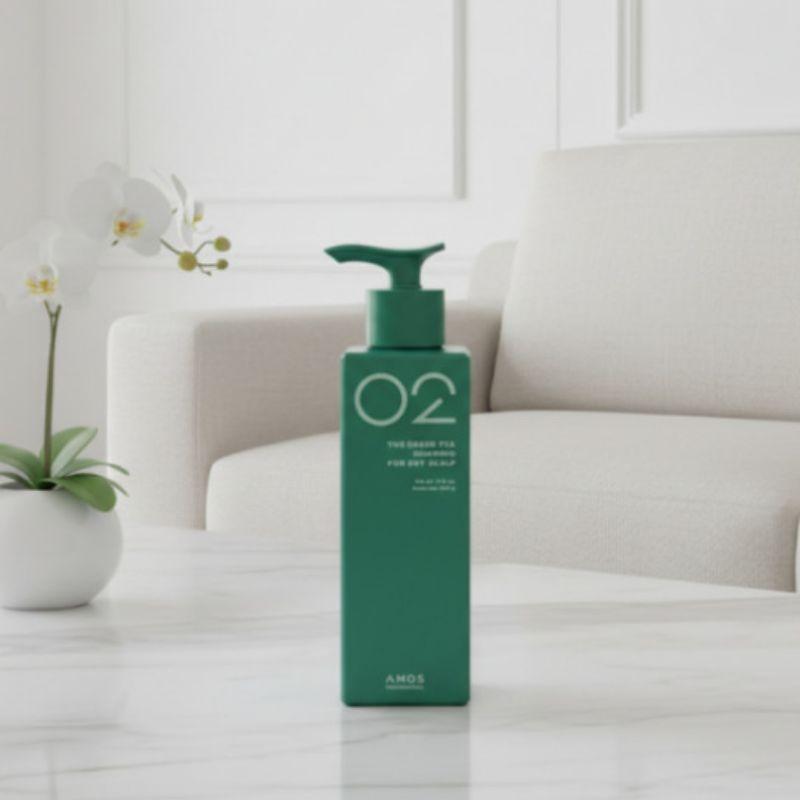 AMOS Professional žaliųjų arbatų tikrai atgaivinantis šampūnas 500g