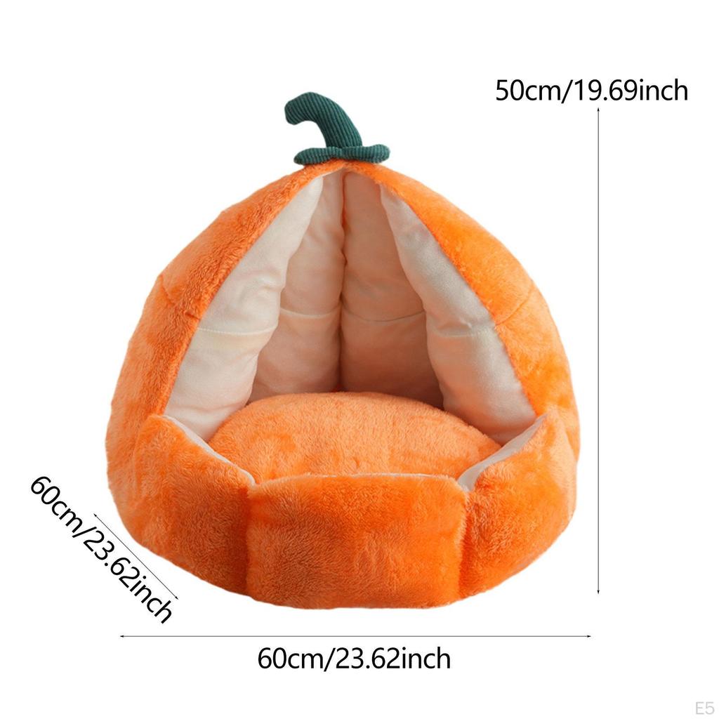 Katzenhaus Unterschlupf Bequemes Abnehmbares Kissen Geschenke Multifunktional Weich für Winter Haustierbett