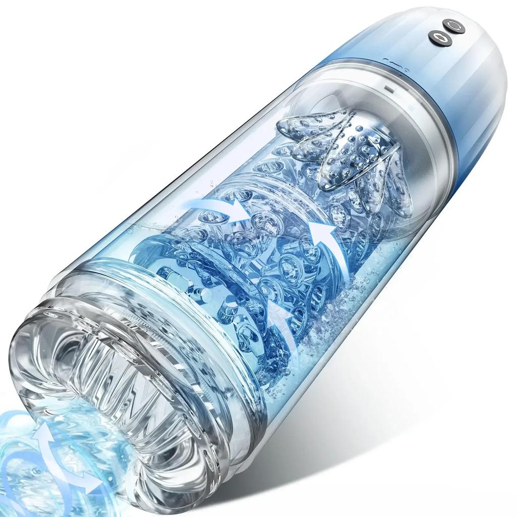 2025 New Automatic Male Sucking Masturbator Vibration Blowjob Machine Masturbation Cup Sex Toys Adult Goods for Men Masturbate Supplies