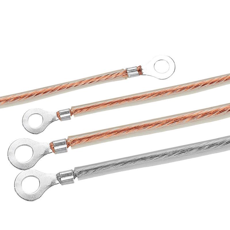 Transparent Insulated Copper Stranded Bridge Wire (2.5/4/6 Sq. Mm), Flexible National Standard Electric Wire