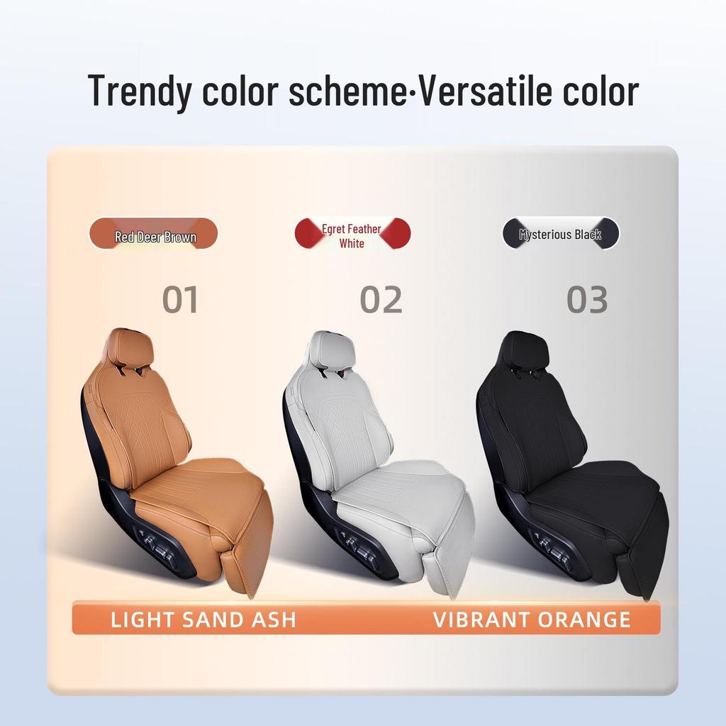 Full Coverage Seat Cushion for Mazda EZ6 - 4-Season Universal Fit Seat Cover for 25 Models
