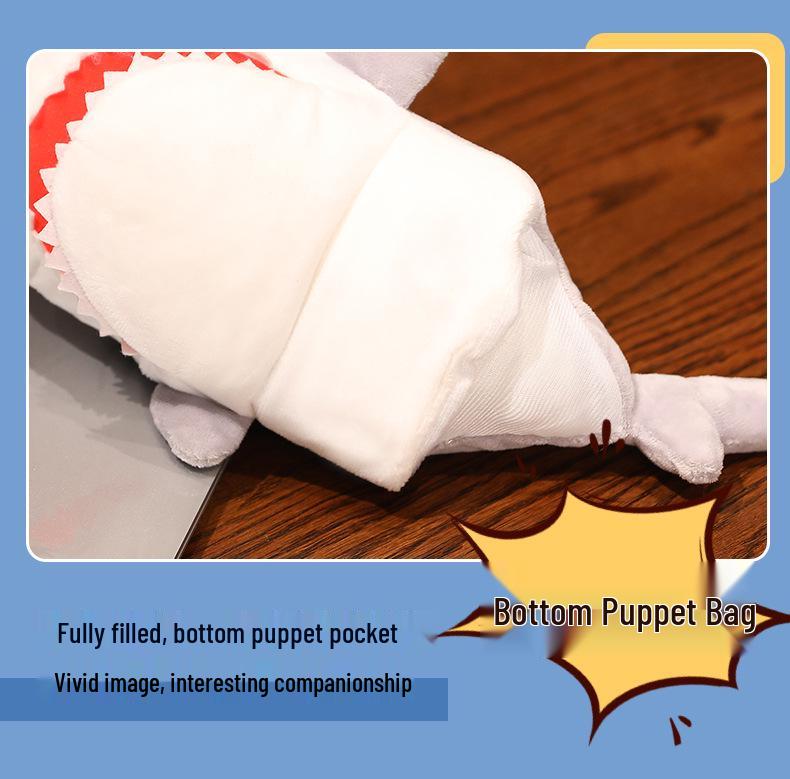 Adorable Sea Animal Hand Puppets for Kindergarten Storytelling and Parent-Child Play - Open Mouth Design