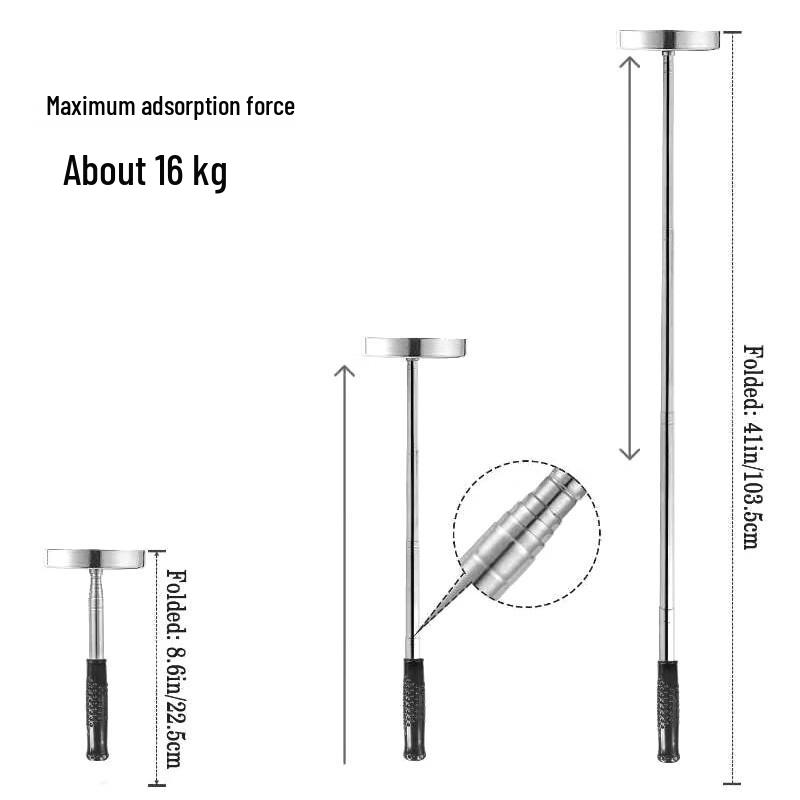 Retractable Magnetic Pickup Tool
