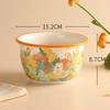 Creative Cartoon Ceramic Plate Sweet Cute Afternoon Tea Dessert Plates Home Breakfast Yogurt Oatmeal Bowl Delicious Ramen Bowls