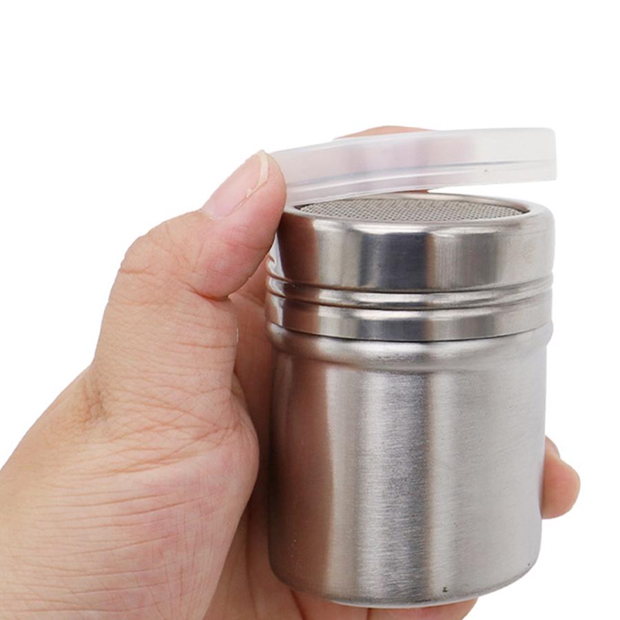 Stainless Steel Powder Spreader for Coffee Decoration BBQ Seasoning Spreading Tools Uniform Powder Duster Seasoning Spice Tools