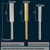 Electric Chain Grinder and Round File Set for Chainsaw Teeth Maintenance