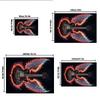 "Angel Wings Electric Guitar - Flame Design"Office Mat Home Decor Office Desk Chair Carpet for office ph83