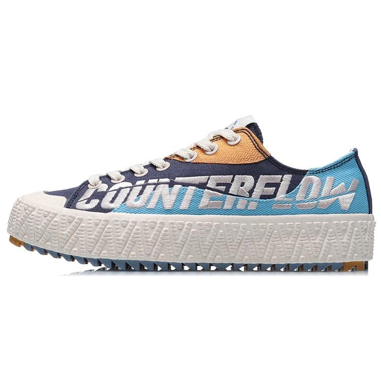 (WMNS) Li-Ning Counterflow Skate Shoes Blue White Women s AGCR084-1 EU 35⅔