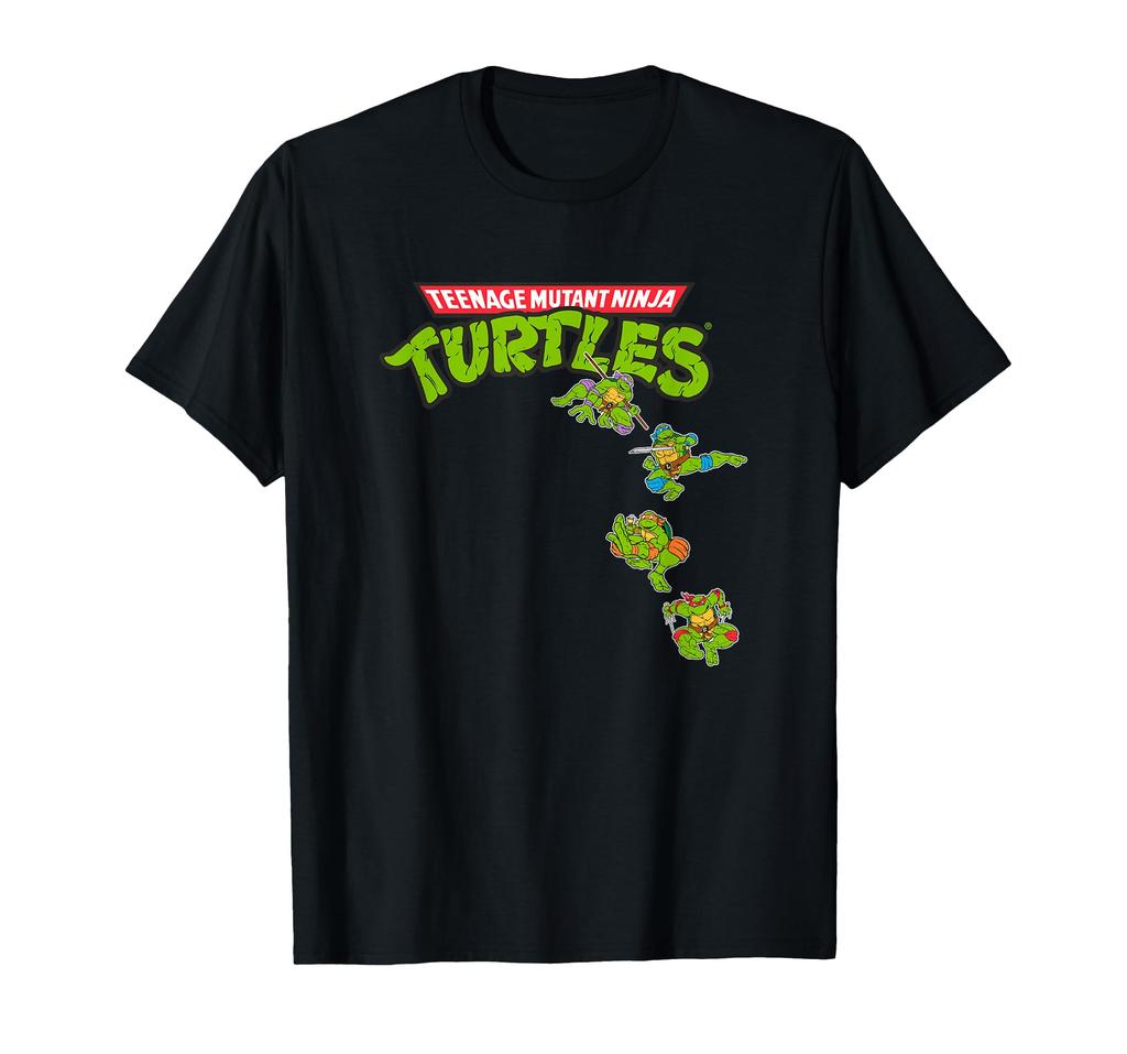 Teenage Mutant Ninja Turtles Swinging Side Ninja Icons T-Shirt