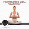 3mm PU Leather Grounding Yoga Mats 90x60cm Anti Static ESD Desk Pads Floor Protector Fitness Workout Exercise 15ft Cord Supplies