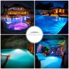 38W LED Underwater Swimming Pool Lights RGB Color Changing AC12V IP68 Waterproof Lamp with Remote Controller Submersible Light