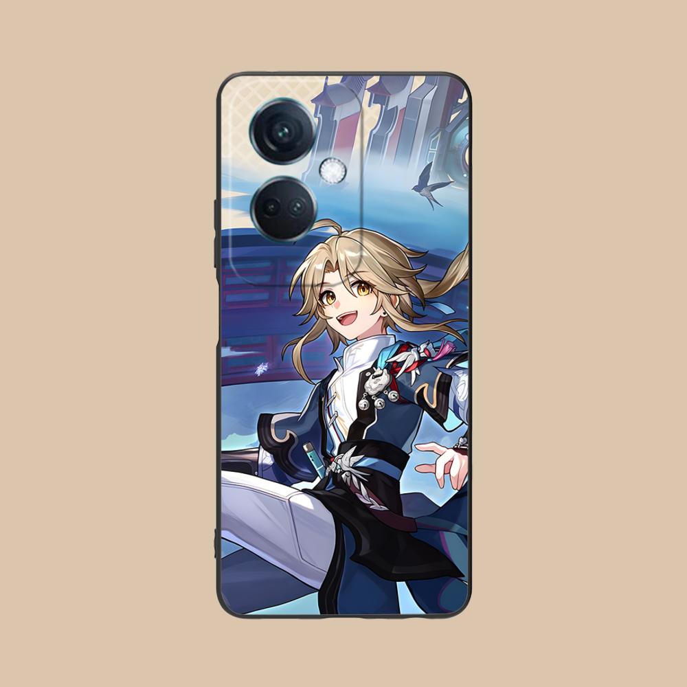 Custodia HSR Yanqing in TPU Opaco per Cellulare per OPPO Find X9 X8 X7 X6 X5 X3 X2 Plus s Pro Ultra Lite Copertura con Stampa Colorata