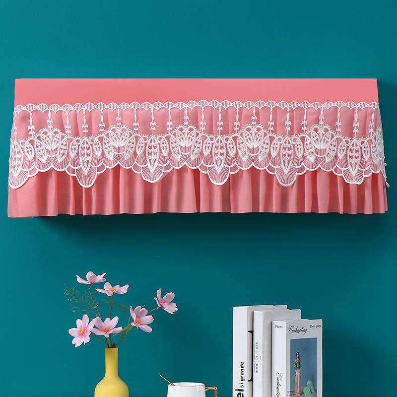 Chinese Style 2-HP Hanging Air Conditioner Dust Cover, Embroidered, Simple & Modern, Use Without Removing Windshield
