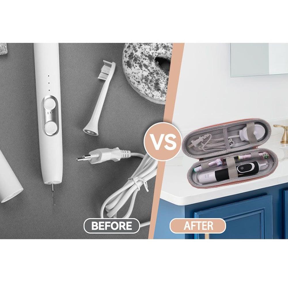 Electric toothbrush storage box, convenient storage bag, suitable for storing various electric toothbrushes
