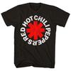 Red Hot Chili Peppers Černobílý Kreslený Potisk Cool & Vtipný Design Unisex Volný Prodyšný Krátký Rukáv Horní Díl Harajuku & Y2K Styl Tričko