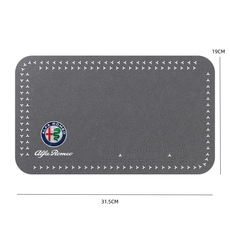 Armlehnenbox Matte Weiche Hülle Mittelkonsolenbox Polstermatte Für Alfa Romeo STELVIO Giulia 159 Giulietta 147 Mito 156 MTO Auto Zubehör