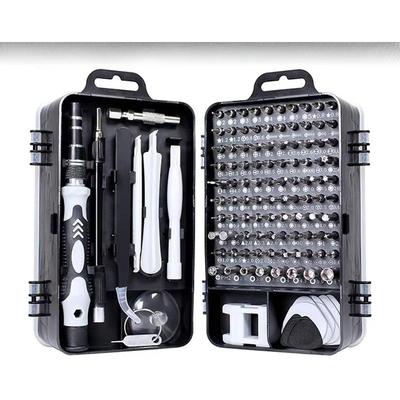 Jeu de tournevis 115 en 1, Mini tournevis de précision, réparation de plusieurs ordinateurs, PC, appareils de téléphone portable, outils manuels isolés pour la maison