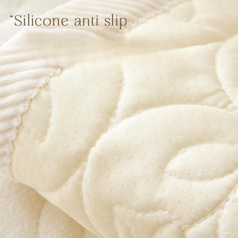 Winter Milk Fiber Sofa Cushion Thickened Fleece High-Grade Leather Sofa Cover Cover Cloth Warm Fleece Cushion