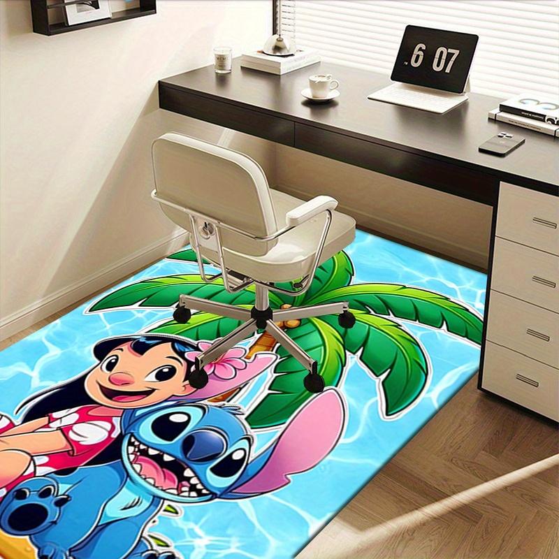 Office Rug Lilo Stitch theme 3D Printed Anti-Slip Rug-Machine Washable for Living Room