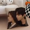 Drama TTrue Beauty Cushion Cover Throw Pillow Cover Hidden Button Durable Polyester Chair Cushion