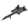 Military Sr-71 Blackbird Reconnaissance Aircraft Building Blocks Small Particle Space Shuttle Collection Puzzles Toys Kids Boys