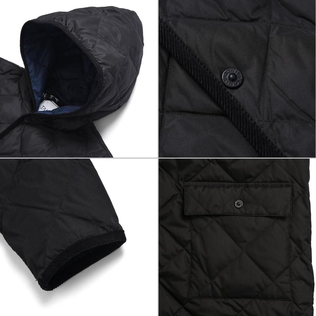 Taion Baby Down Black 1062CI-LONG Coat,