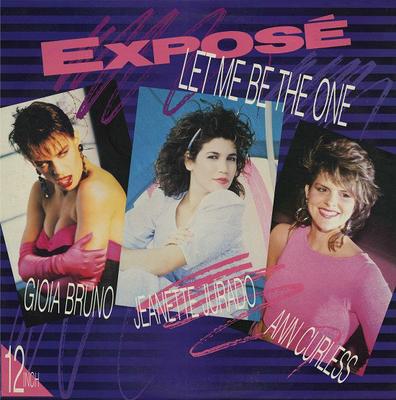 12inch Record EXPOSE  Let Me Be The One AD19618 ARISTA 1987 US Dance  Electronica Used