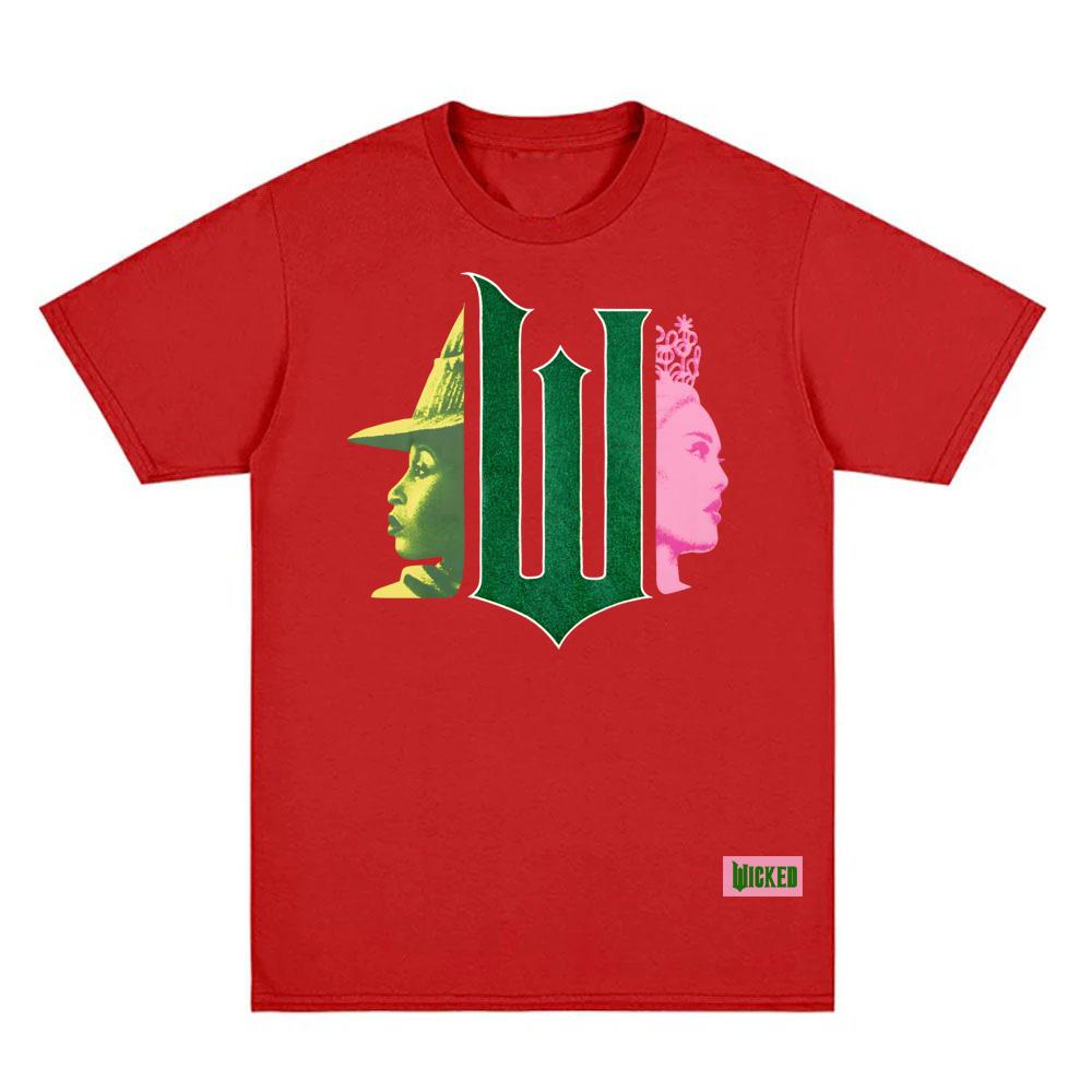 Wicked For Good 2026 new TSHIRT American epic song and dance fantasy movie tops Summer 100Cotton High Quality Teeshirt S