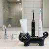 Ceramic 3 Holes Electric Toothbrush Stand Cute Electric Toothbrush Holder Home Use