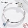 BAMOER Starfish Pendant Charm 925 Sterling Silver Sea Creature Ocean Charms for Bracelet