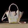New Chinese-style Hand-held Bag, Shoulder Bag, Cross-body Bag, with A Basket Attached As A Gift