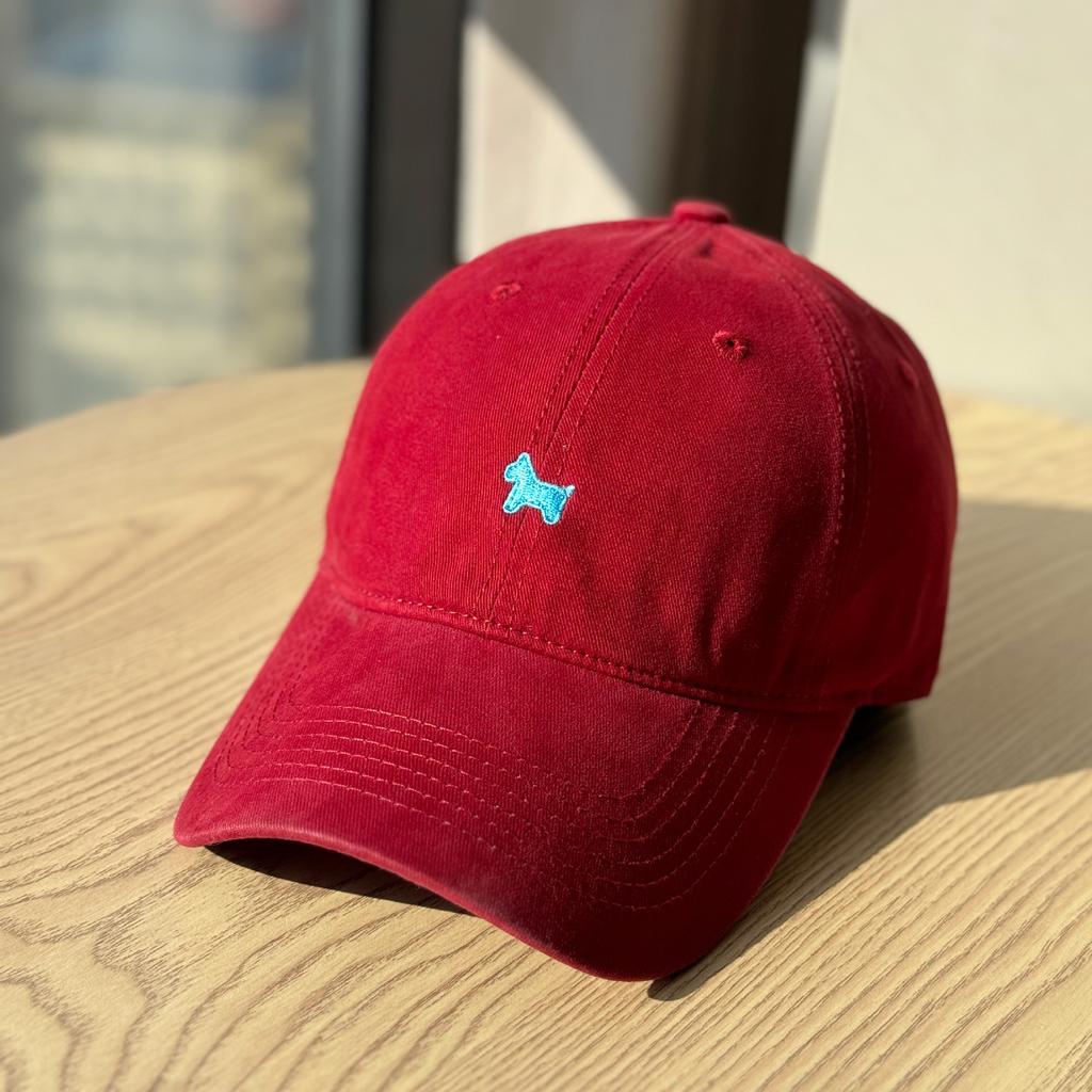 New cute cartoon pony embroidered baseball cap for women, soft top sunshade, versatile couple's cap, makes the face look smaller and trendy
