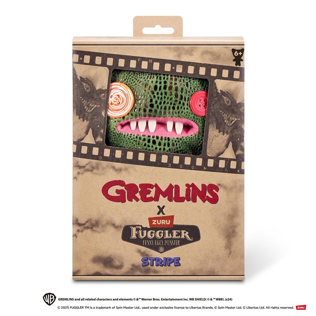 Fuggler Gremlins Stripe Plush Toy Authentic (15710A)