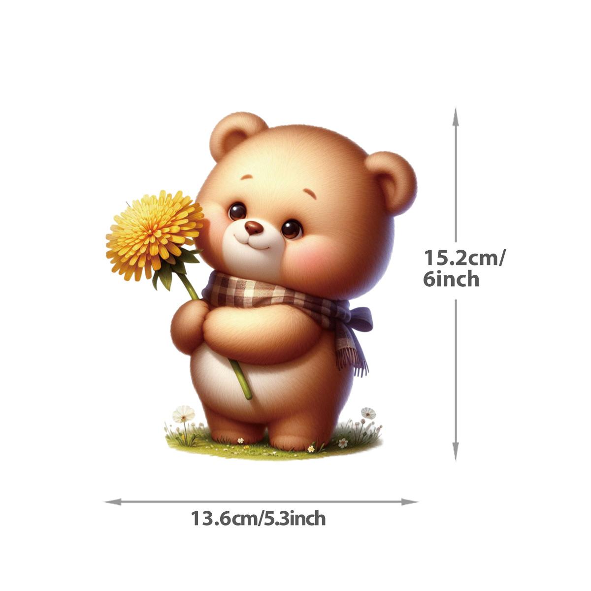 

DTF теплопередача 15 см животные милые обезьяны львы термонашивка «сделай сам» новый аксессуар для одежды для детей футболка патч наклейки наклейка