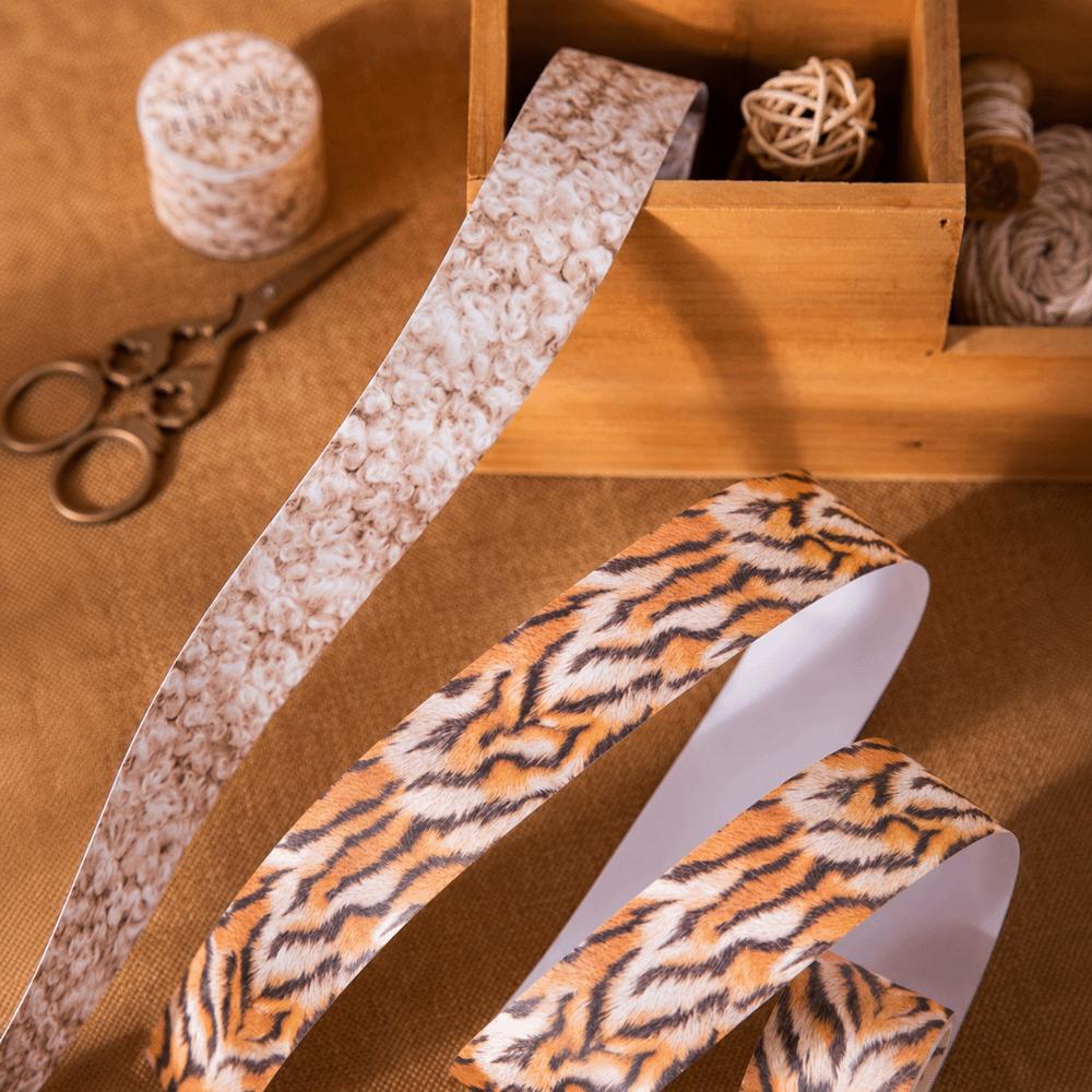 Fluffy Texture Washi Tape Collage Scrapbooking Stationery Stationery Decoration