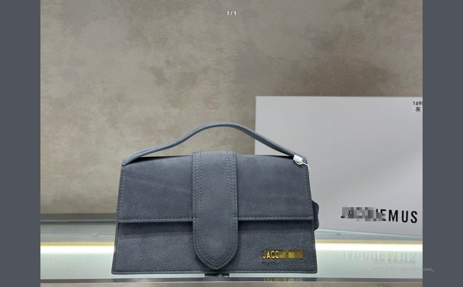 

2025 Frosted Leather Small Square Bag Single Shoulder Crossbody 24x13x7CM