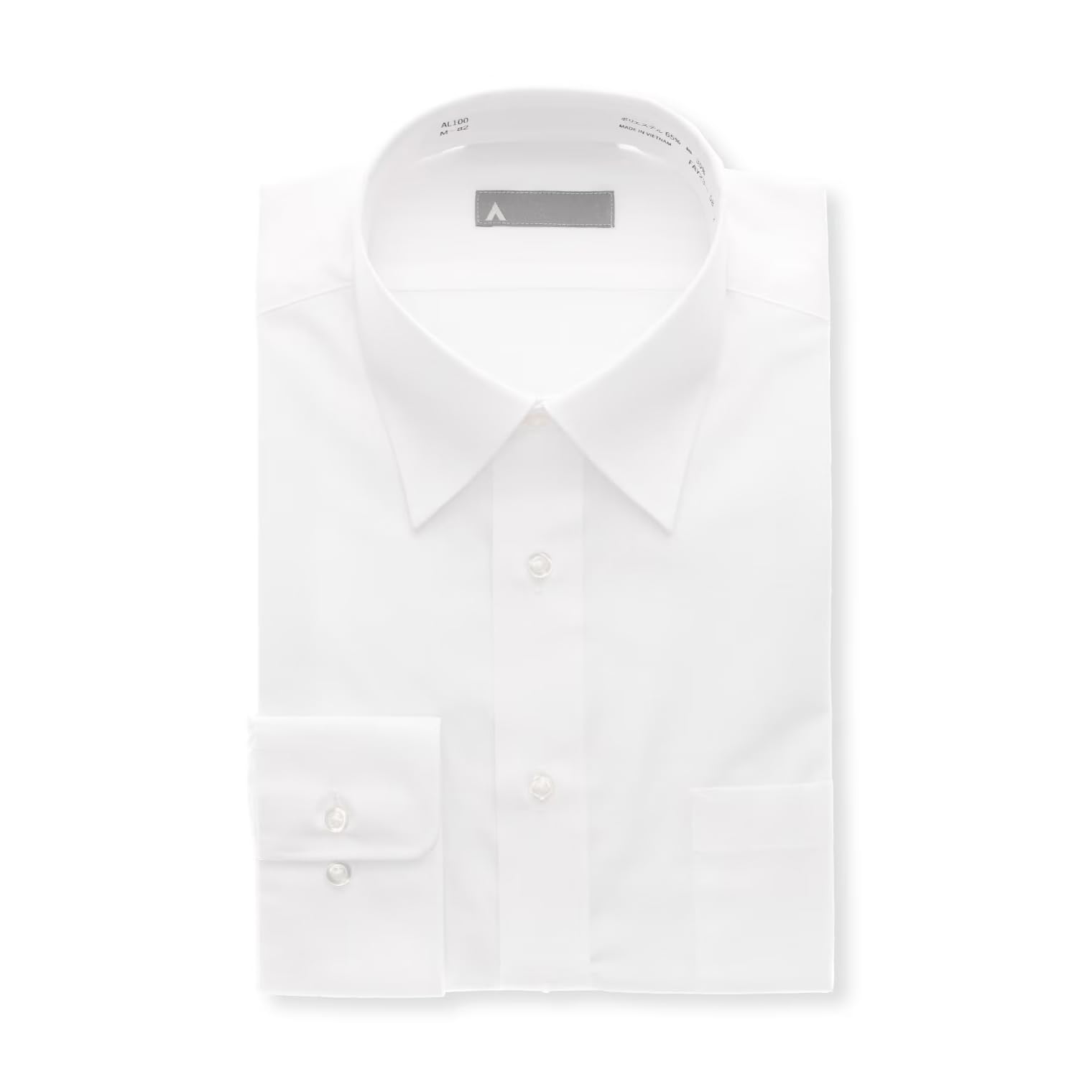 

Мужская классическая рубашка Yofuku no Aoyama, не требующая глажки, с длинным рукавом, устойчивая к сминанию, стандартного размера, белая/обычная, AL100