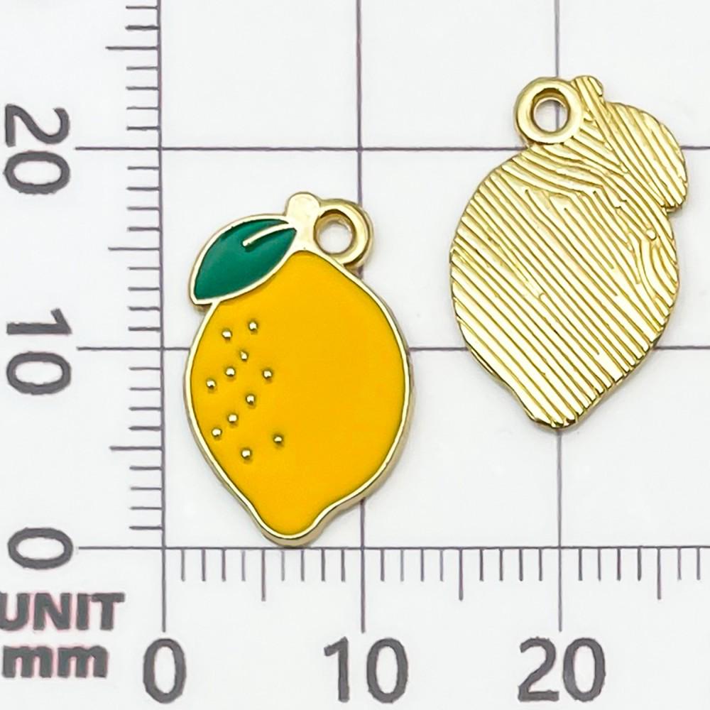 30 Colorful Fruit Enamel Pendants for DIY Jewelry - Apples, Watermelons, Cherries