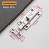 Stainless Steel Double-Ended Self-Rebounding Anti-Theft Door Lock for Bathroom and Windows