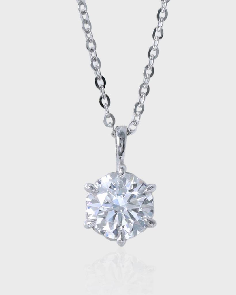 LOVEENB [14K Gold] 1-Carat Lab Diamond Necklace