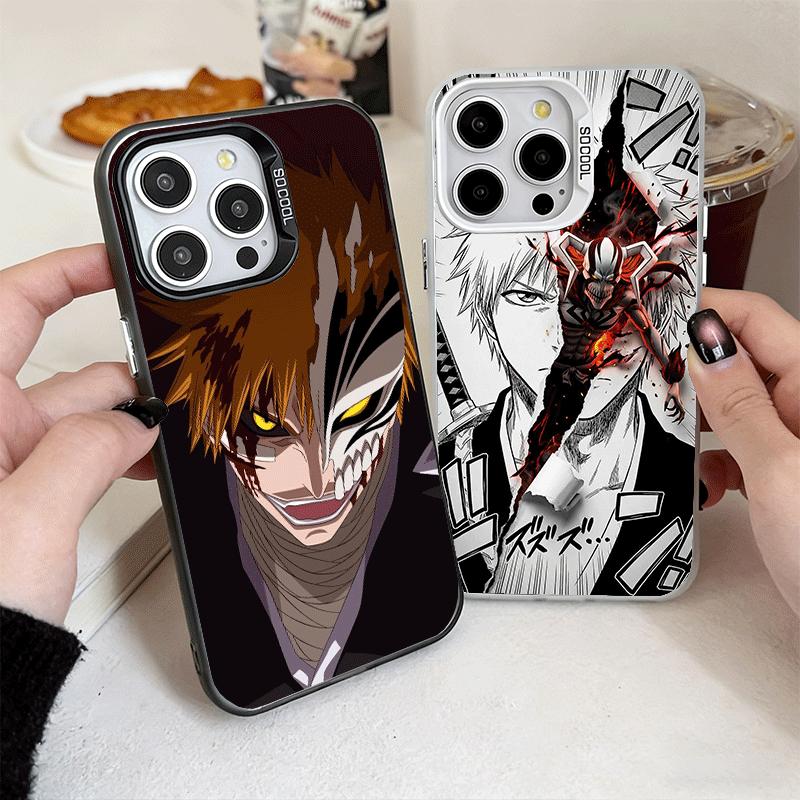 Bleach Kurosaki Ichigo Soft Phone Case for iPhone 15 16 17 Pro Max 17Air 16E 14 Plus 13 12 Mini Shockproof Cover Back Shell