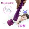 Vibrator Wand Ergonomic Design Precise Stimulation Strong Power Vibrator Stick Massager G-spot Stimulator
