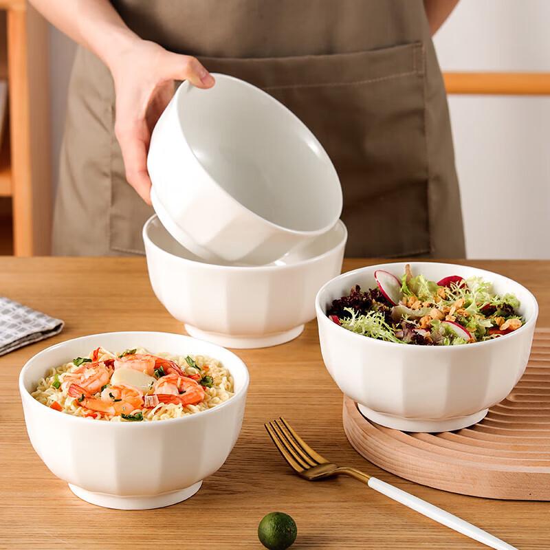 Jieyajie J122 5.5-inch Ceramic Rice & Noodle Bowl