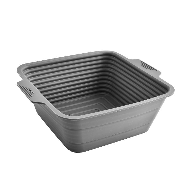 Silicone Bread Fermentation Bowl - High Temp, Food-Grade, Foldable Basket