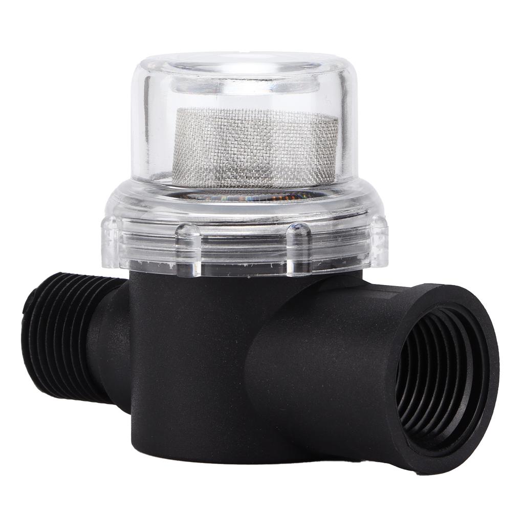 Water Pump Strainer 50 Mesh Stainless Steel Filter Screen with 1 2in TwistOn Pipe for RV