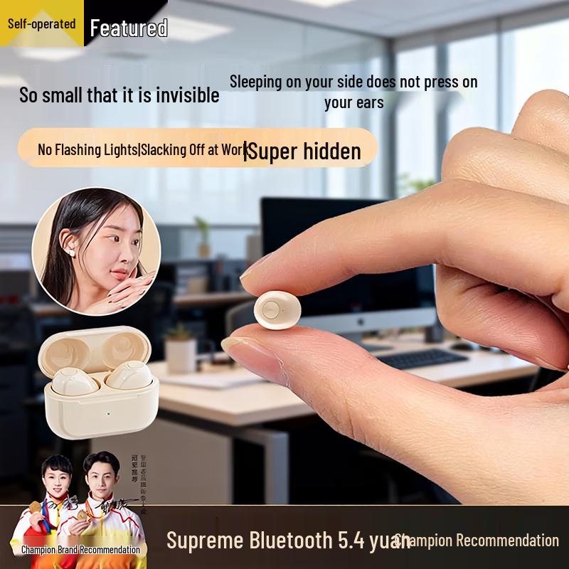 

ZhiGuoZhe Invisible Mini Sleep Bluetooth Earbuds 10D Dolby Audio | ENC Call Noise Reduction