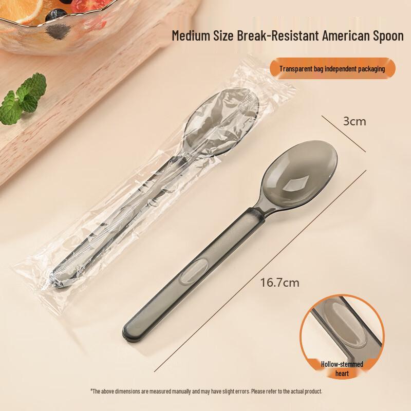 Shixun Disposable Plastic Spoons