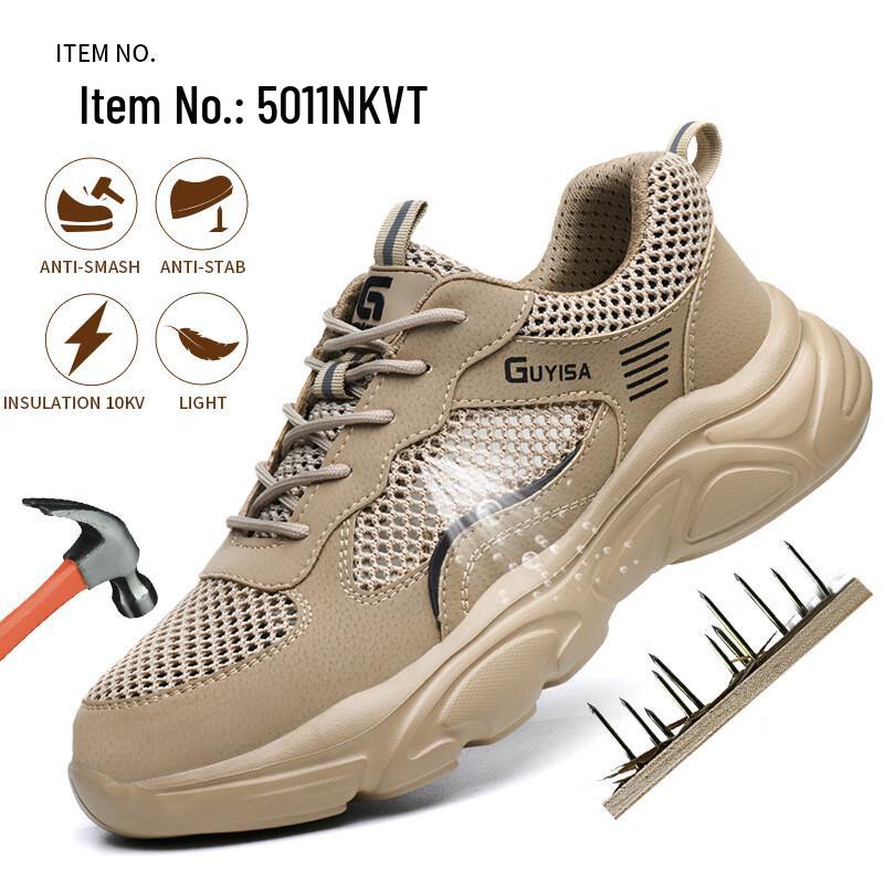 Men s Breathable Anti-Smash Safety Shoes 36
